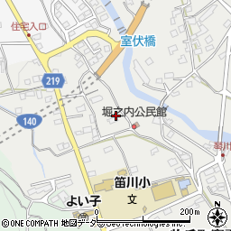 山梨県山梨市牧丘町窪平1311周辺の地図