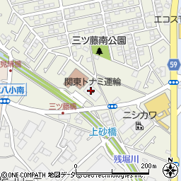 関東トナミ運輸株式会社　立川営業所周辺の地図