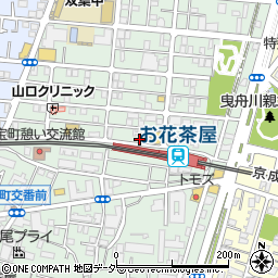 養老乃瀧お花茶屋店周辺の地図