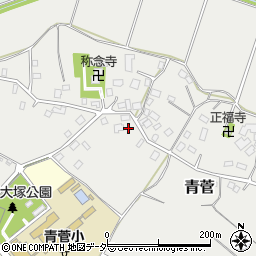 千葉県佐倉市青菅49-1周辺の地図