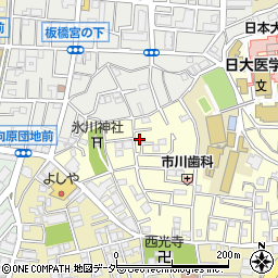 東京都板橋区大谷口上町76-13周辺の地図
