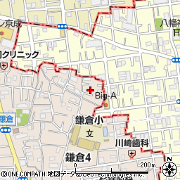 東京都葛飾区鎌倉4丁目22-5周辺の地図