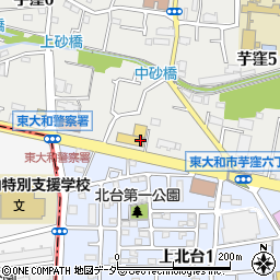 トヨタＳ＆Ｄ西東京　東大和店周辺の地図