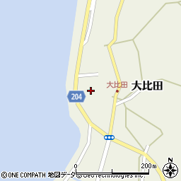 福井県敦賀市大比田18-53周辺の地図