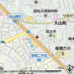 東京信用金庫大山支店周辺の地図