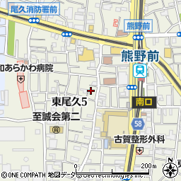 有限会社瀬田生花店周辺の地図