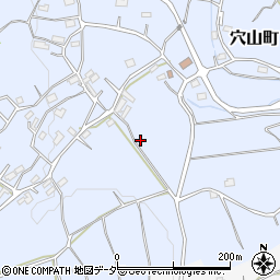 山梨県韮崎市穴山町2587周辺の地図