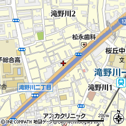 東京都北区滝野川2丁目16-4周辺の地図