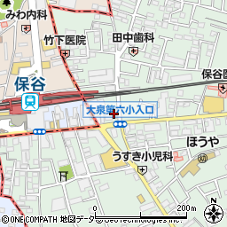 大東京信用組合保谷支店周辺の地図