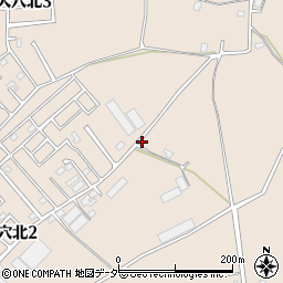 千葉県船橋市大穴北周辺の地図
