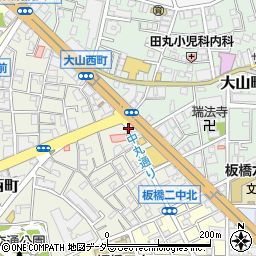 東京都板橋区大山西町4周辺の地図