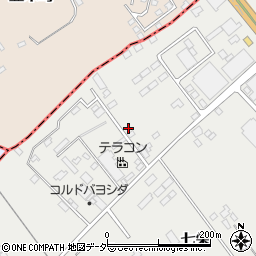 千葉県富里市七栄533-174周辺の地図