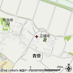 千葉県佐倉市青菅134周辺の地図