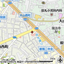 東京都板橋区大山西町5周辺の地図