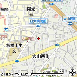 東京都板橋区大山西町66周辺の地図