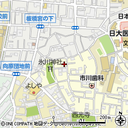 東京都板橋区大谷口上町88-4周辺の地図