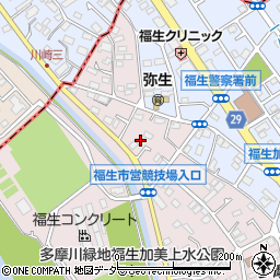 東京都福生市福生1715周辺の地図
