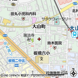 東京都板橋区大山町15周辺の地図