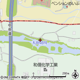 大田切川周辺の地図