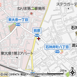 横川コーポ周辺の地図