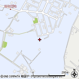 千葉県富里市久能238-6周辺の地図