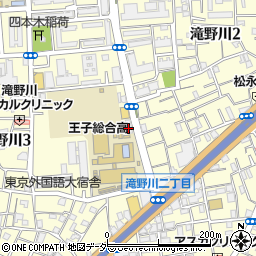 東京都北区滝野川3丁目55-15周辺の地図