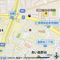 株式会社ナムコ　首都圏中央支店周辺の地図