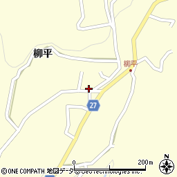 山梨県韮崎市穂坂町柳平1310周辺の地図