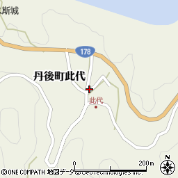 京都府京丹後市丹後町此代1292周辺の地図