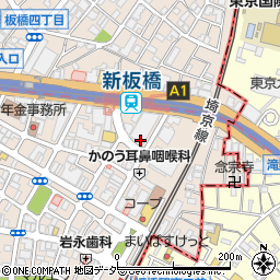 株式会社イシダ　東京支社周辺の地図