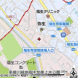 東京都福生市福生1716周辺の地図