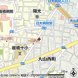 東京都板橋区大山西町67周辺の地図