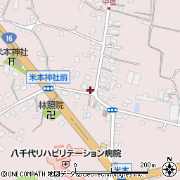 千葉県八千代市米本2039周辺の地図