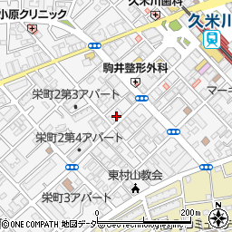 武蔵野デンタルクリニック周辺の地図