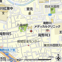 東京都北区滝野川3丁目45-9周辺の地図