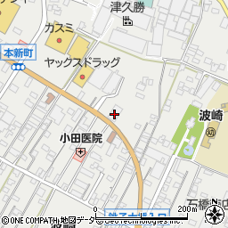 常陽銀行波崎支店 ＡＴＭ周辺の地図