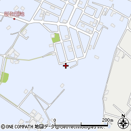 千葉県富里市久能238-8周辺の地図
