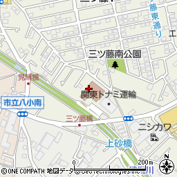 東京都武蔵村山市三ツ藤1丁目99周辺の地図