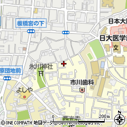 東京都板橋区大谷口上町75-4周辺の地図