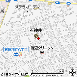 東京都練馬区石神井町8丁目周辺の地図