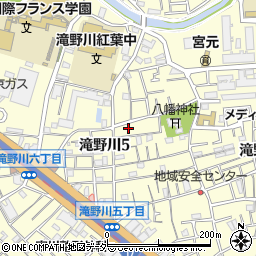 東京都北区滝野川5丁目29周辺の地図