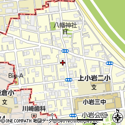 東京都江戸川区北小岩8丁目周辺の地図