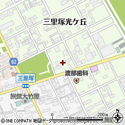 国際警備成田独身寮周辺の地図