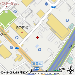 オイルボーイ富里インター店周辺の地図