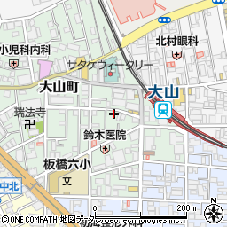 鮮魚と串焼き 鮮王 大山駅前店周辺の地図
