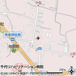 千葉県八千代市米本2582周辺の地図