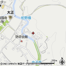 東京都西多摩郡日の出町大久野588周辺の地図