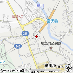 山梨県山梨市牧丘町窪平1315周辺の地図