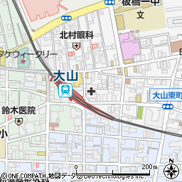 まいばすけっと大山駅北口店周辺の地図