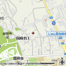 千葉県市川市国府台周辺の地図